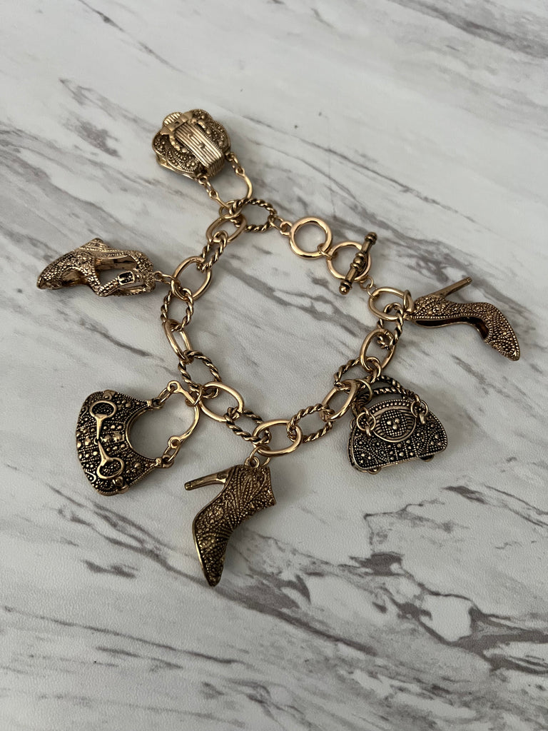 Purse Charm Bracelet