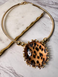 Leopard and Gold (necklace)
