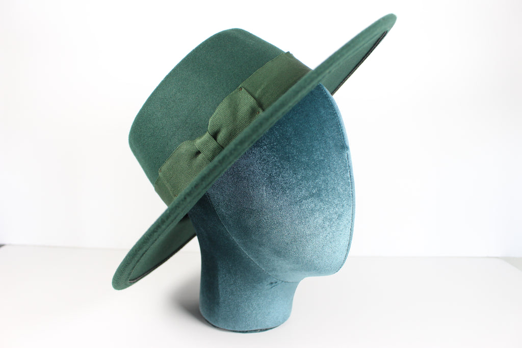 Hunter Green Fedora