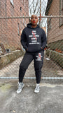Red Ex Sweat Suit