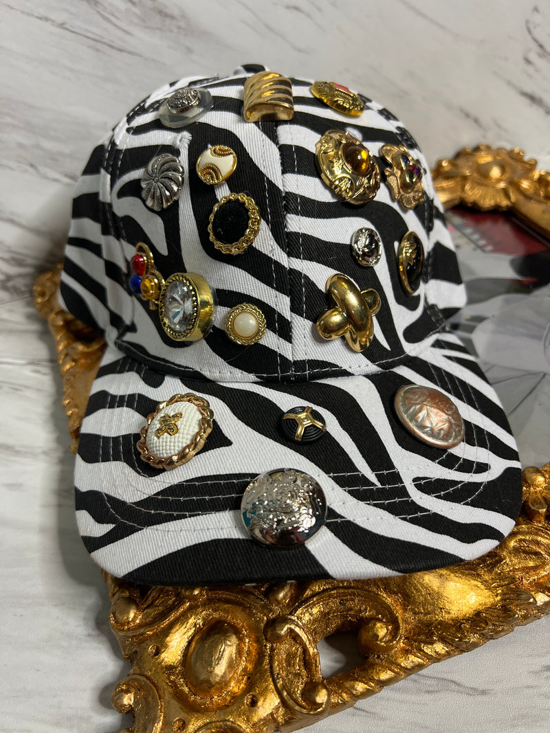 Junk Hat (zebra)
