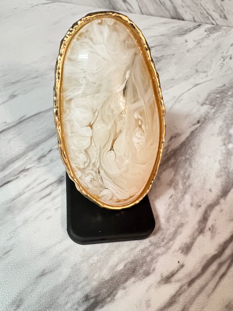White and gold