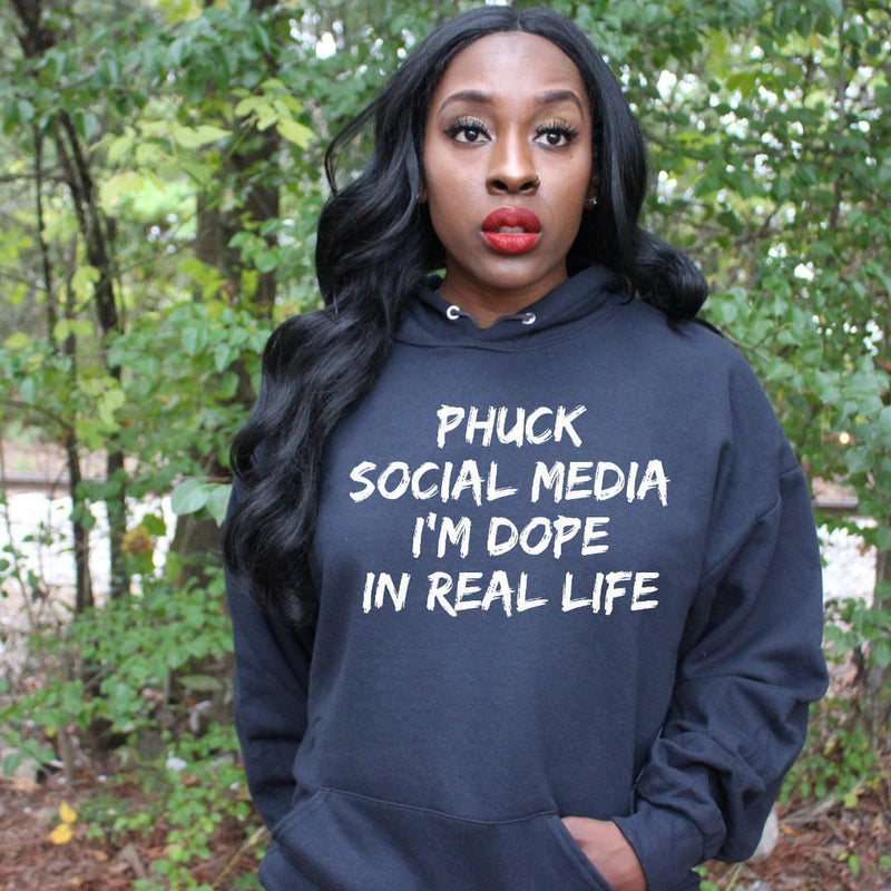 Phuck Social Hoodie (Ladies)